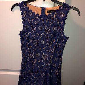 Blue Lace Floral Dress- Macy’s